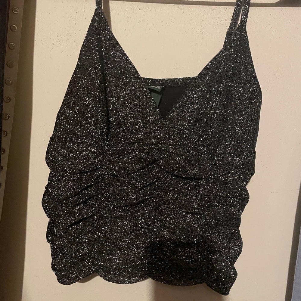 Target black glitter shirt